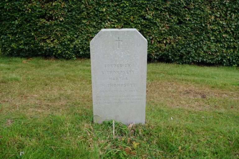 Frederick Thompsett & Martha Thompsett